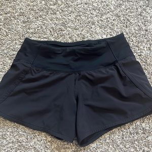 lululemon black shorts
